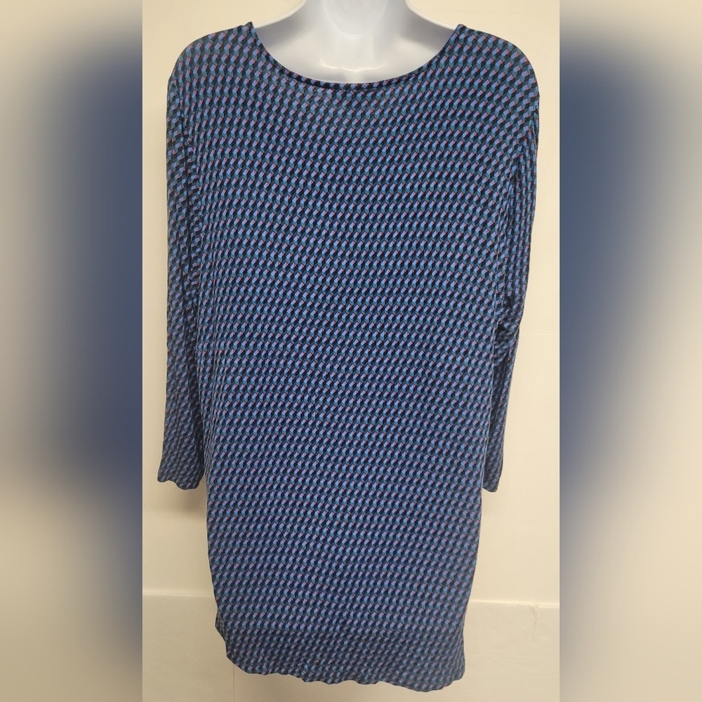 Dana Buchman XL Top Flowy Partial Stretch Long Sleeve Like New Condition - Picture 3 of 5